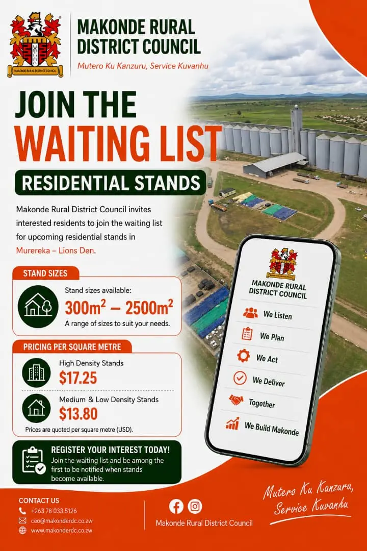 Residential Stands Waiting List flyer