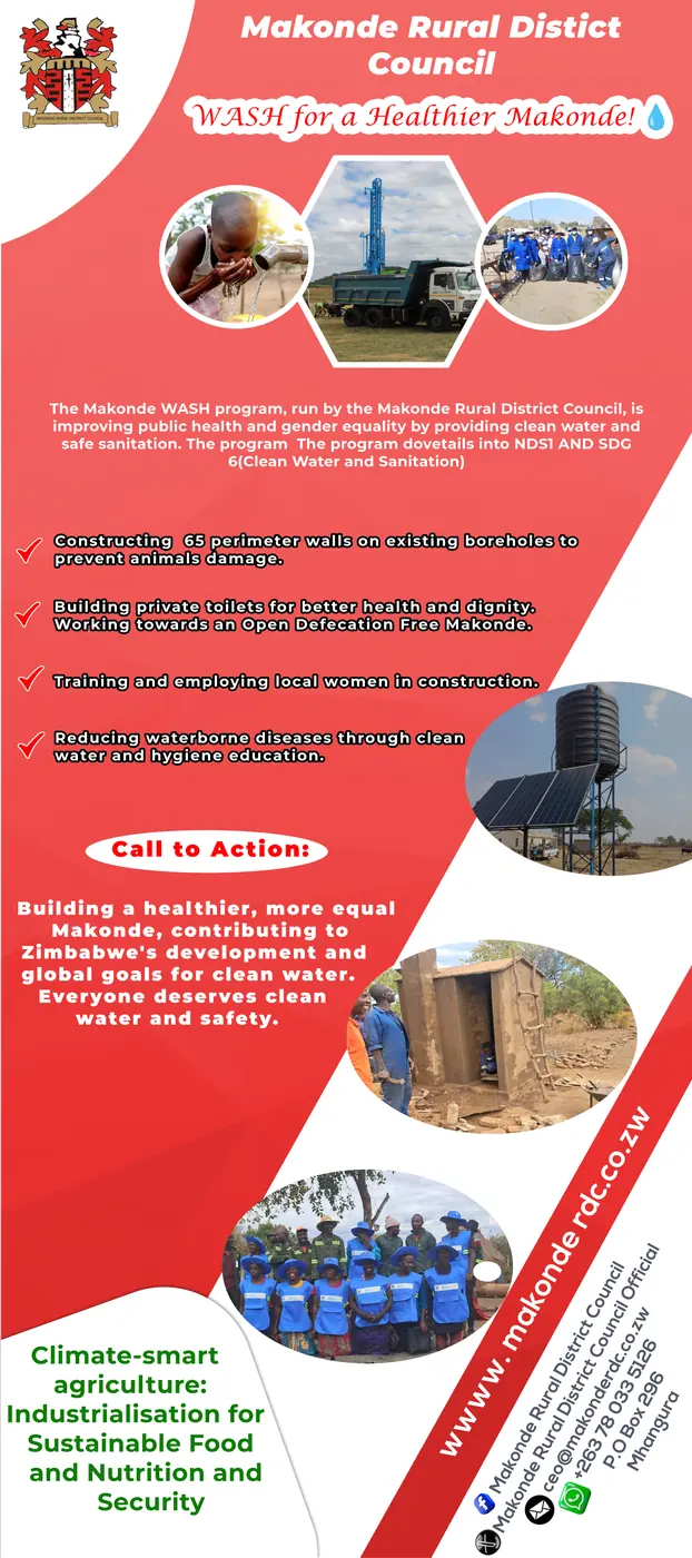 WASH for a Healthier Makonde flyer
