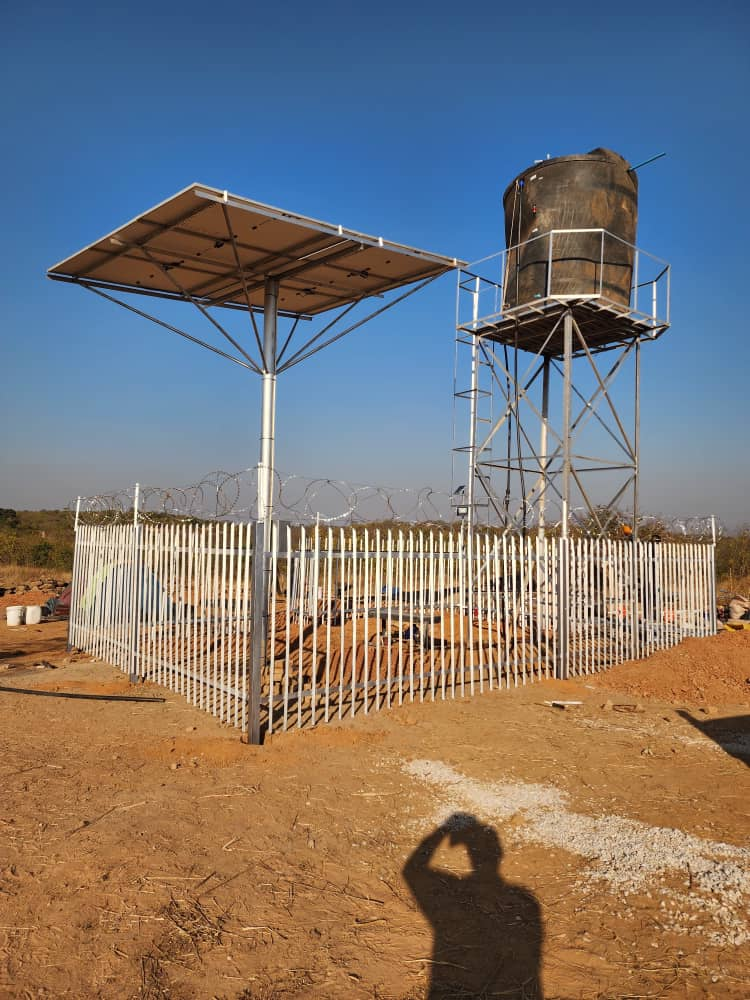 Completed protected water scheme